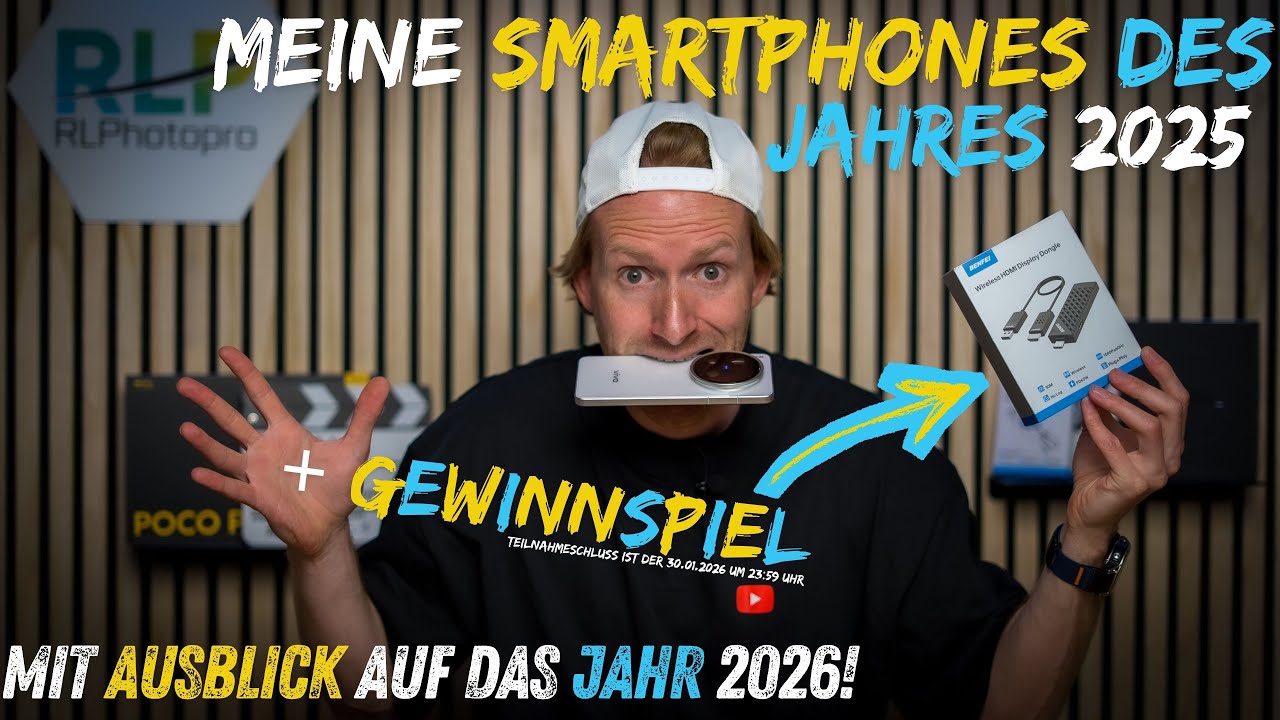 Mein Jahresrückblick 2025 und Ausblick 2026 + Gewinnspiel | Honor | Xiaomi | Samsung | Vivo |