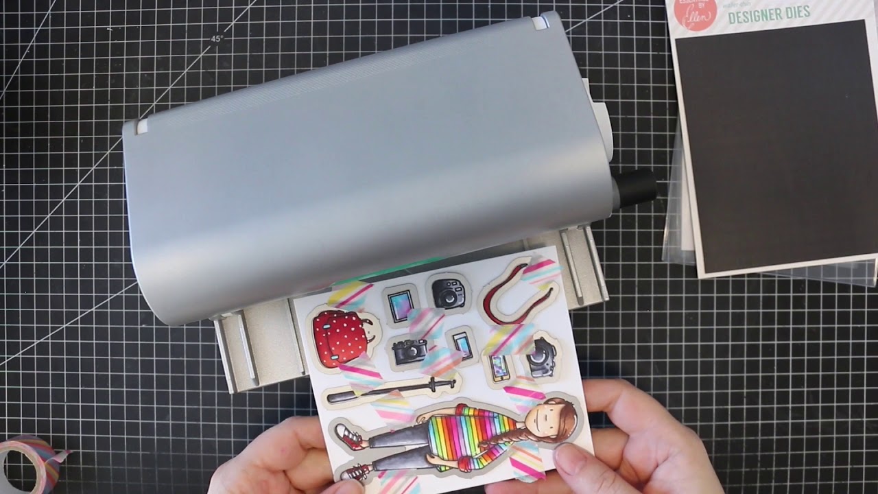 Two Minute Tip - Creating Stickers with Die Cuts & Xyron
