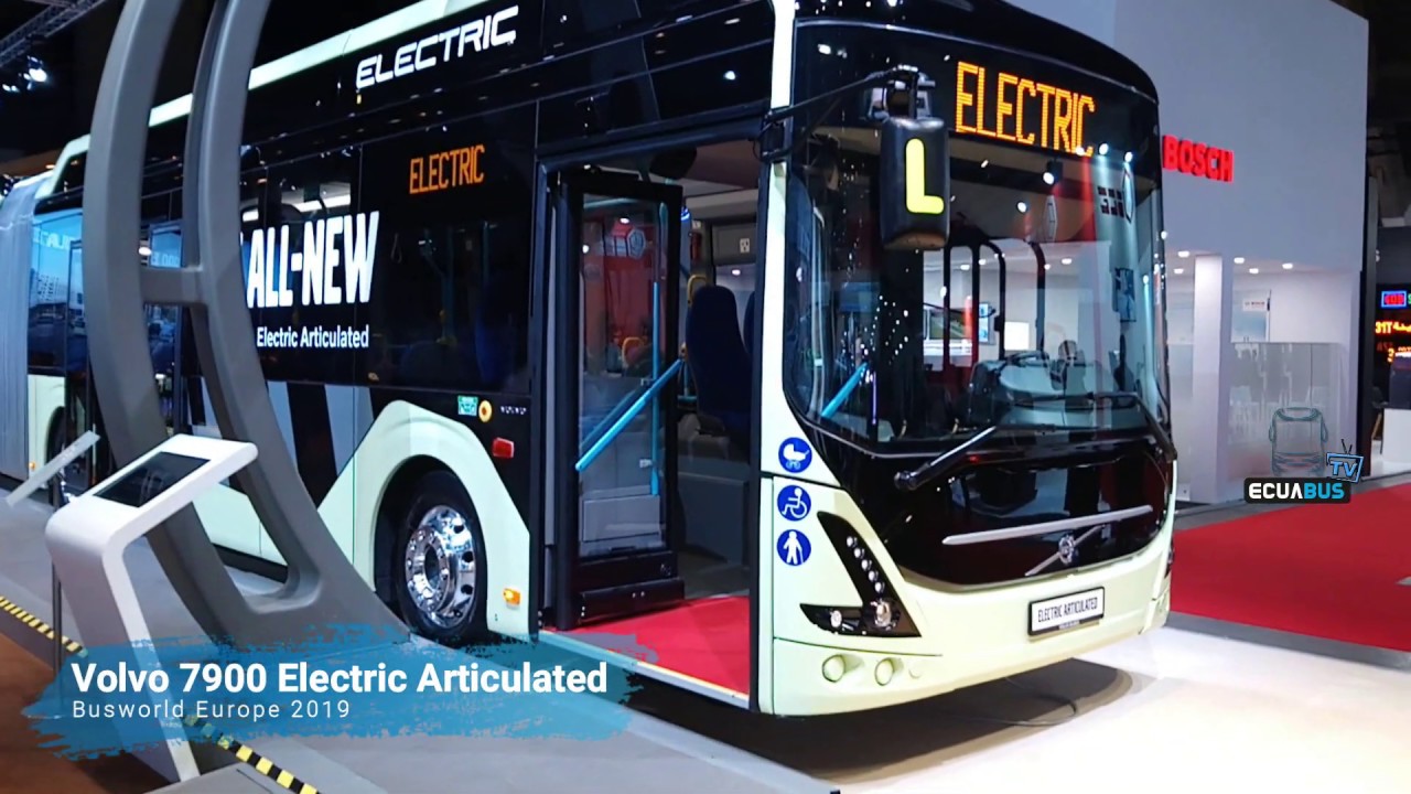Volvo 7900 Electric Articulated in Busworld Europe 2019