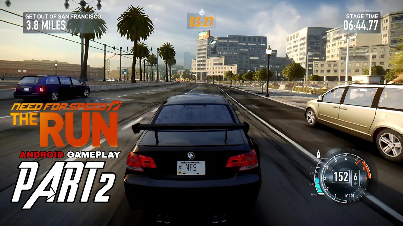 Need For Speed The Run: Mobile Android High Quality Graphics (Part 2 No Commentry Gameplay) AustinX