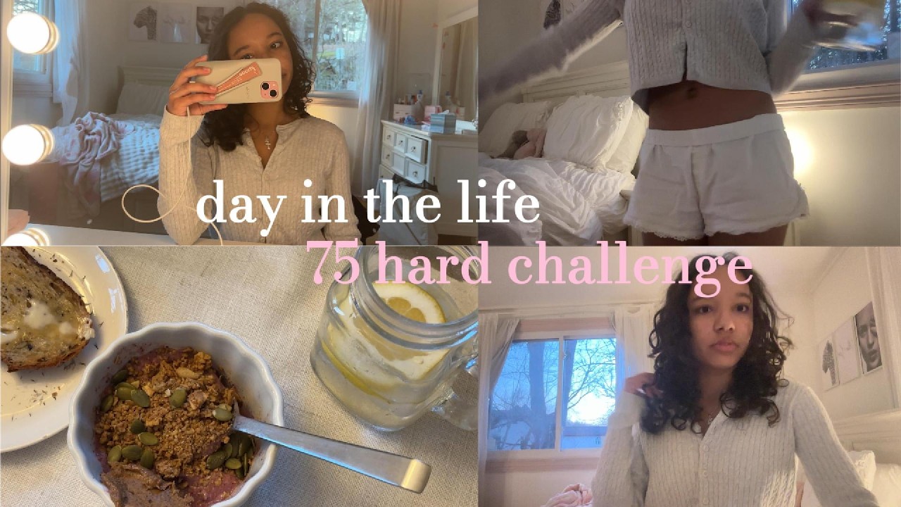 DAY IN THE LIFE  *✧ 75 hard challenge