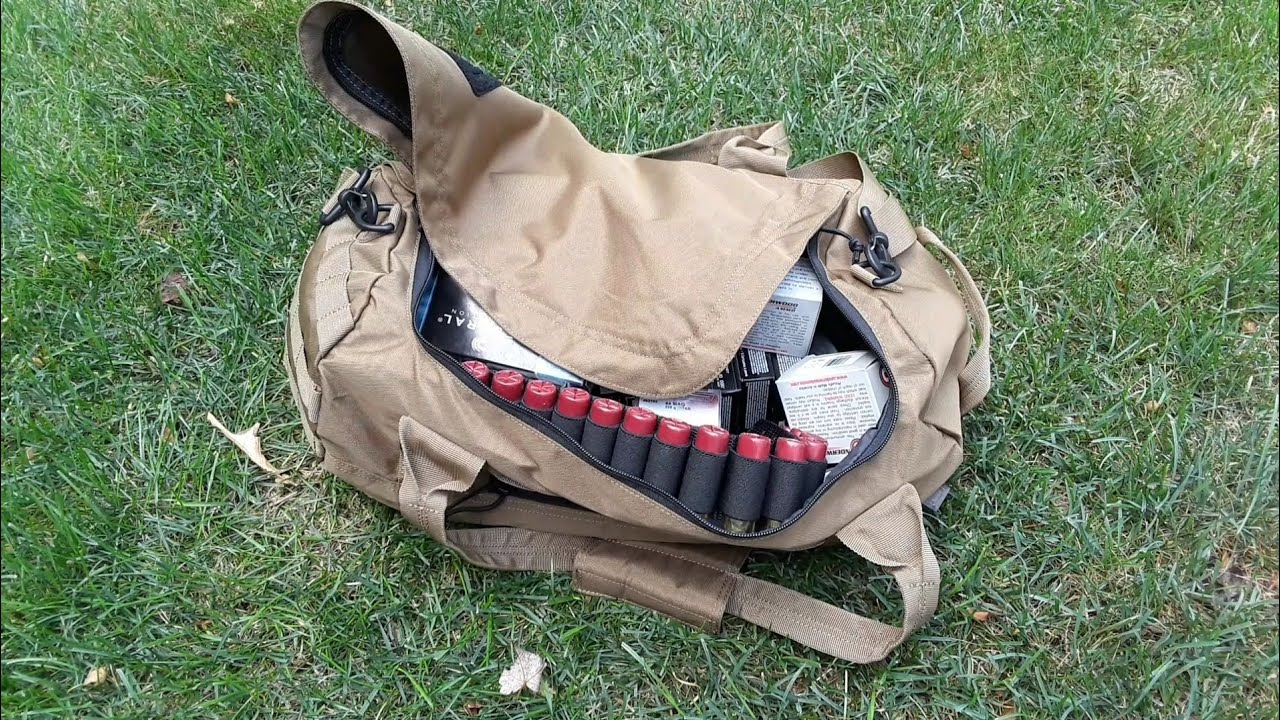 Transporting ammo and gear during SHTF - 5.11 rapid duffel sierra 29L