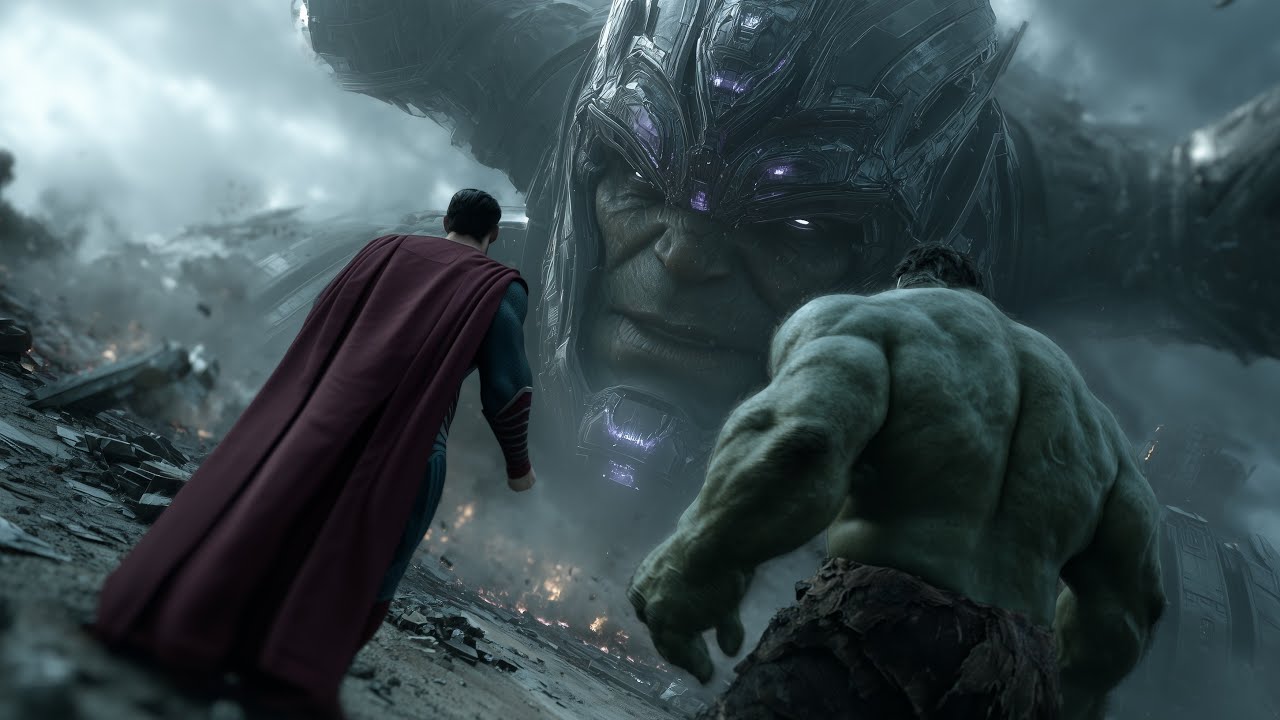 Hulk and Superman vs Galactus | The Battle Beyond Earth (Part 4)