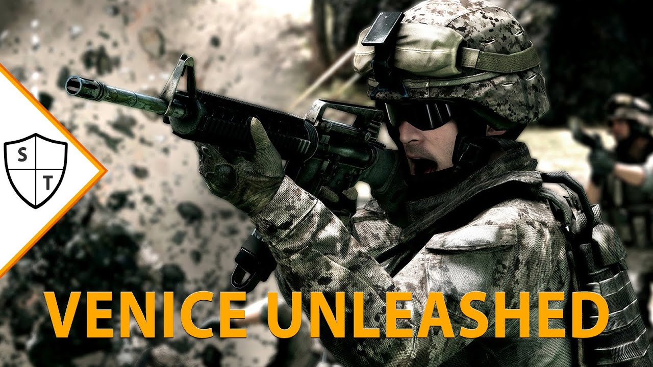 Venice Unleashed - Battlefield 3 без подавления