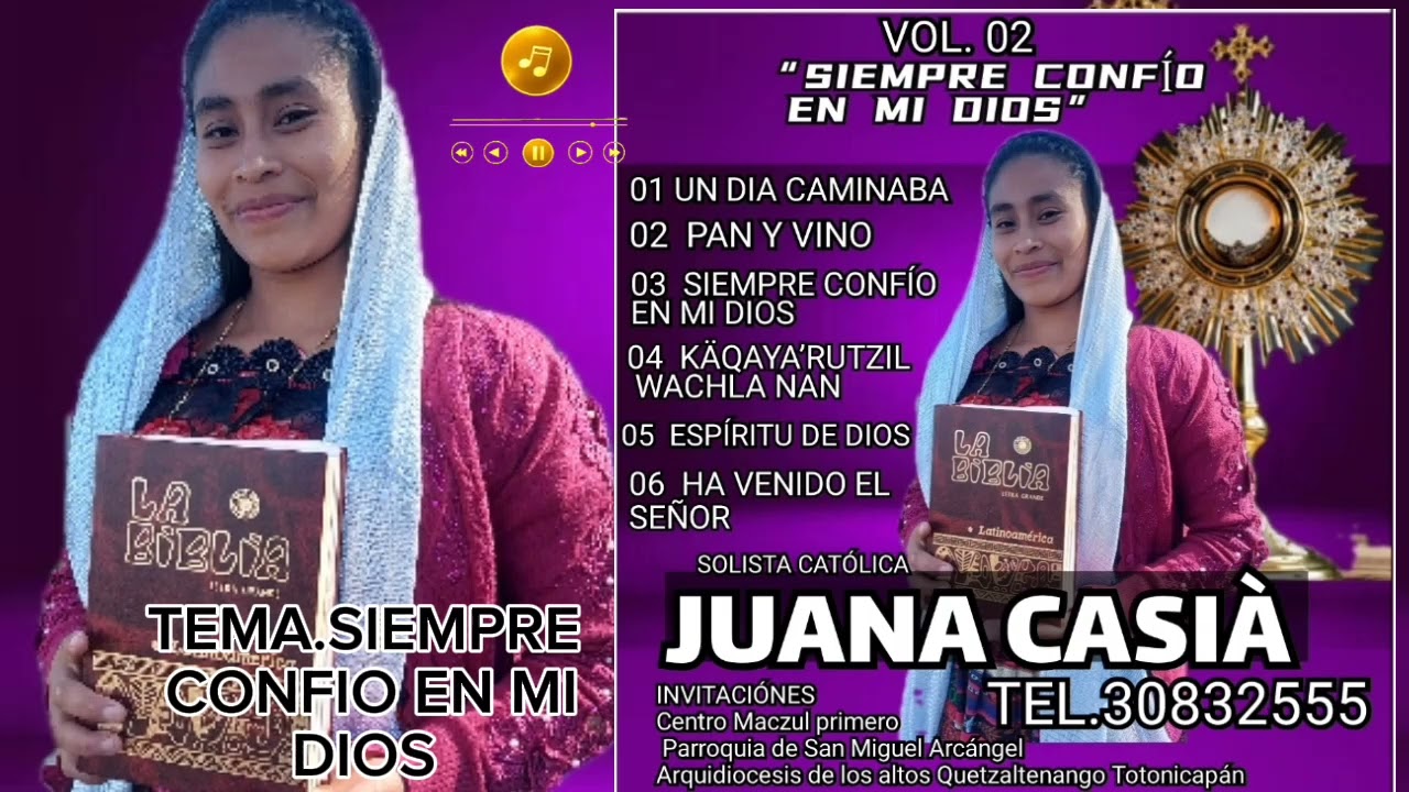 SIEMPRE CONFÍO EN MI DIOS JUANA CASIÀ FEAT CARLOS HUMBERTO 