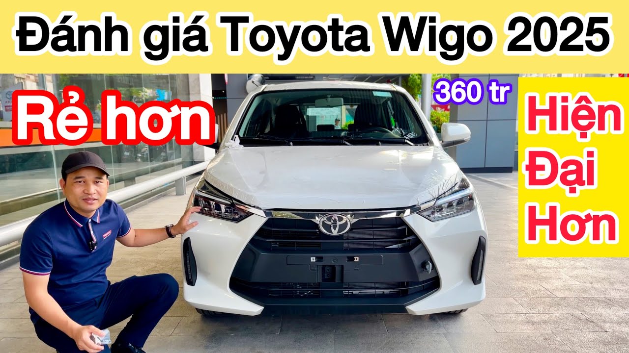 Đánh giá xe Toyota Wigo 2025 phiên bản mới nhất nâng cấp về Việt Nam, Khuyến mại lăn bánh 360 triệu