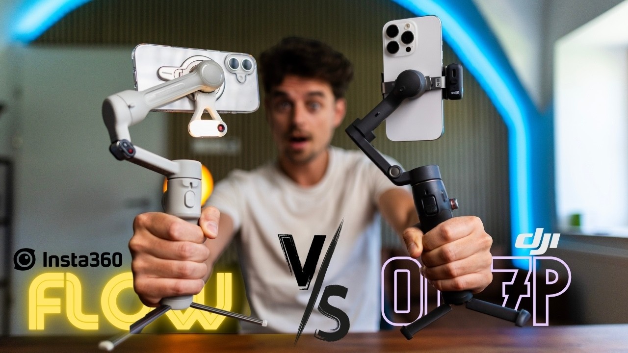 The BEST Smartphone Gimbal 2025? Insta360 Flow 2 vs DJI OM7P