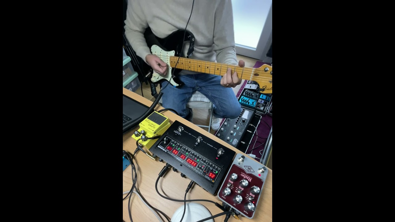 U2 Where the Streets Have no name- Guitar cover  @tcelectronic 2290p @UniversalAudio Ruby ‘63