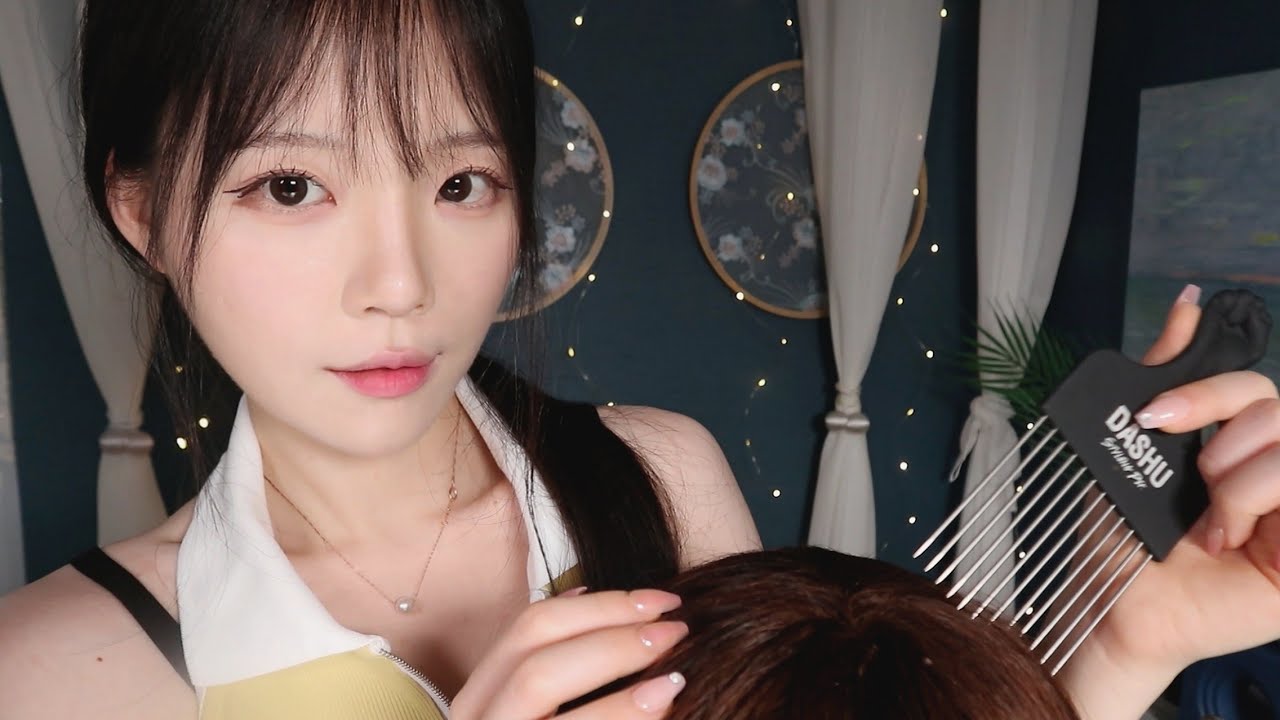 ASMR( Sub✔) Восстановление и лечение скальпы