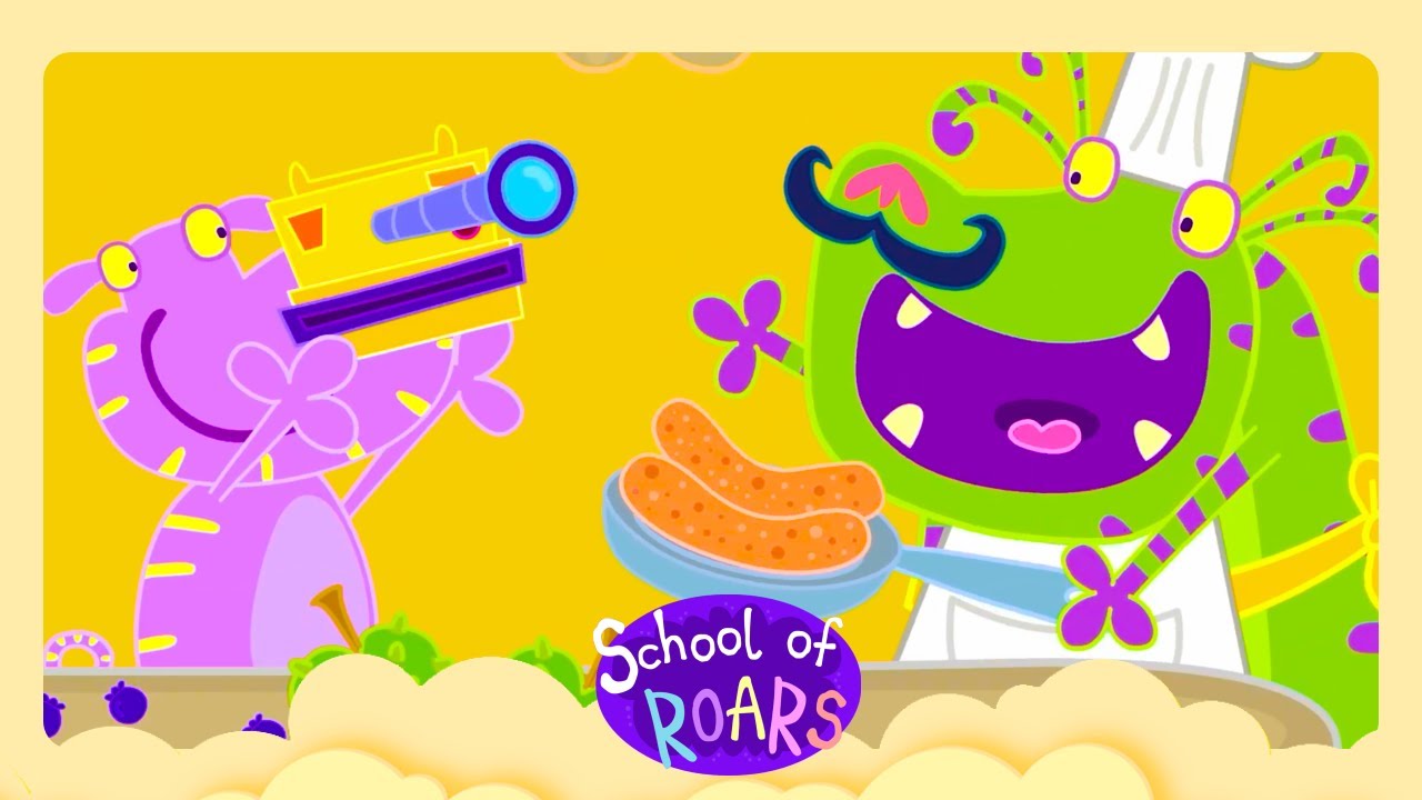 🦷 Wobbly Tooth and the Friendly Tooth Fairy | School of Roars | Cartoons For Kids
