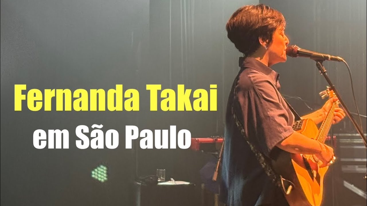 Fernanda Takai em São Paulo 17.01.2026