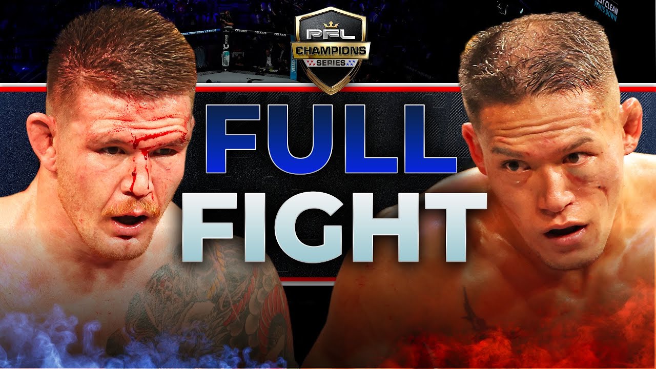 ABSOLUTE WAR!! | Johnny Eblen v Costello van Steenis | Full Fight | PFL Champions Series 2 2025