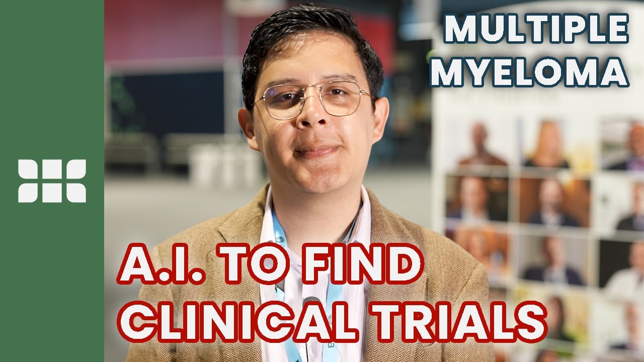 Revolutionizing Myeloma Care: AI Matches Patients to Trials | Jorge Hurtado Martinez, MD | EHA 2025