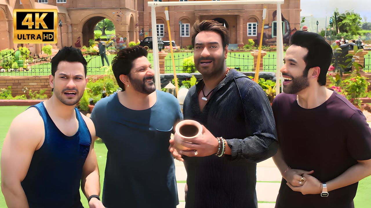 इस येड़े को रोमांस का पेड़ा तो खिला दिया.. 😂 | Ajay Devgn & Arshad Warsi Comedy | Golmaal Again