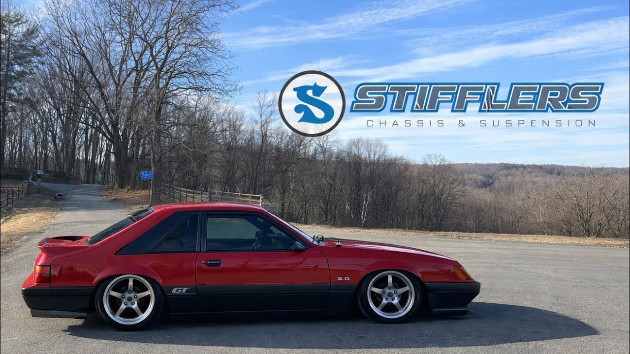 Installing a Stifflers K-member chassis brace on my Foxbody Mustang! 