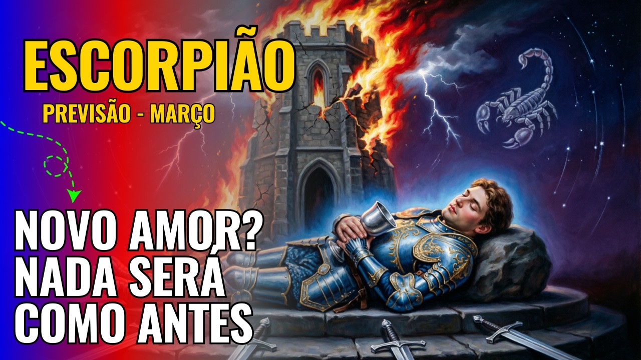 ESCORPIÃO♏ Uma virada repentina mudará seus planos 🔥 A calma será a sua proteção! MARÇO