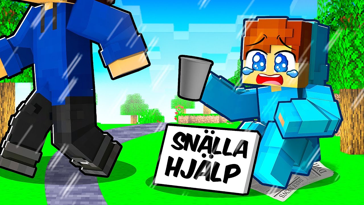 Perik Är FATTIG i Minecraft!