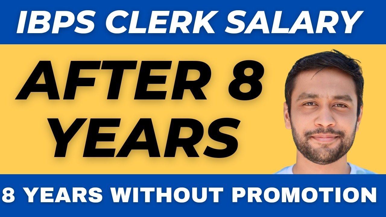 Salary Slip in 2024 Of IBPS Clerk After 8 Years | Truth Of Financial Growth of Clerks in Banks