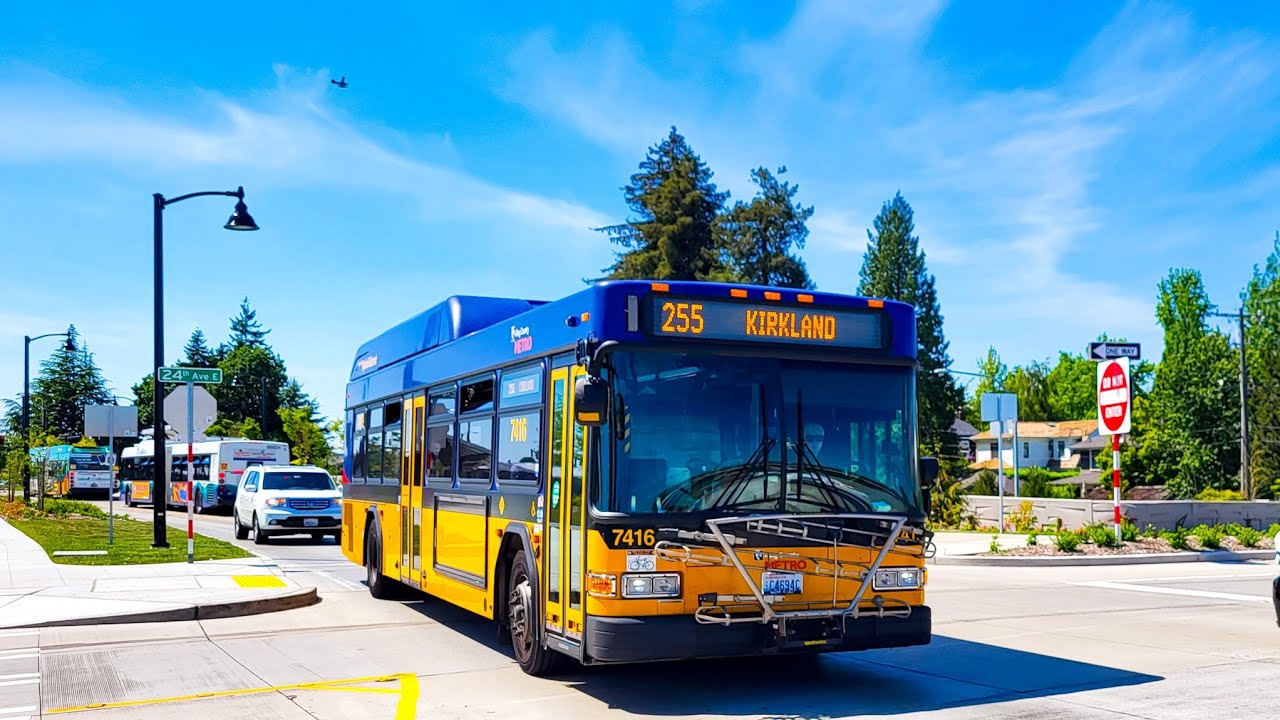 Ride on a King County Metro 2019 Gillig Low Floor #7416