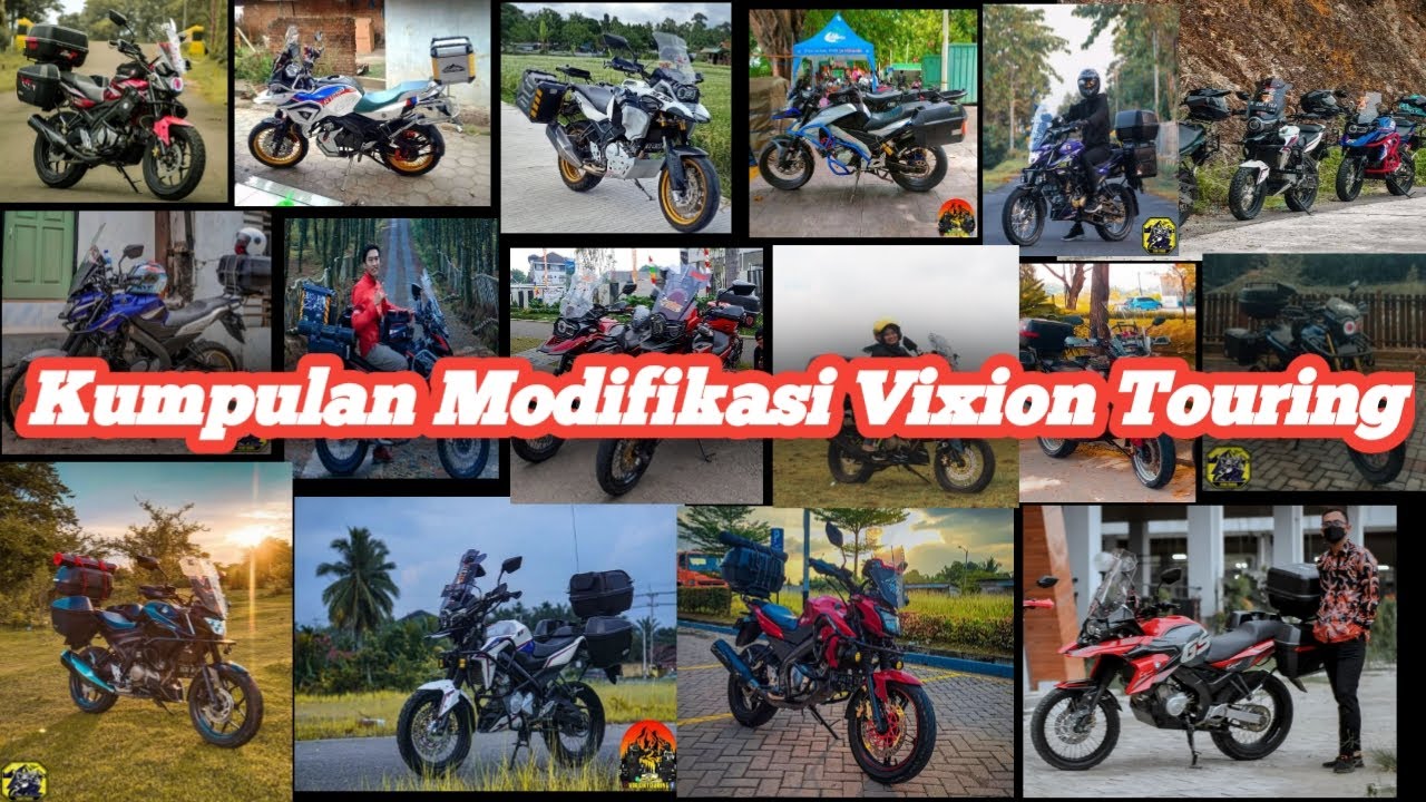 kumpulan Modifikasi Vixion Touring,Ala-Ala MOGE!!