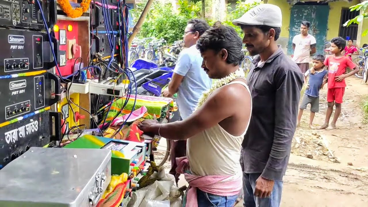 তারা মা সাউন্ড 💥 নতুন 30 অপারেটর শিবা দা বাজিয়ে রোড শো করছে / Tara Ma Sound New 30 Road Show