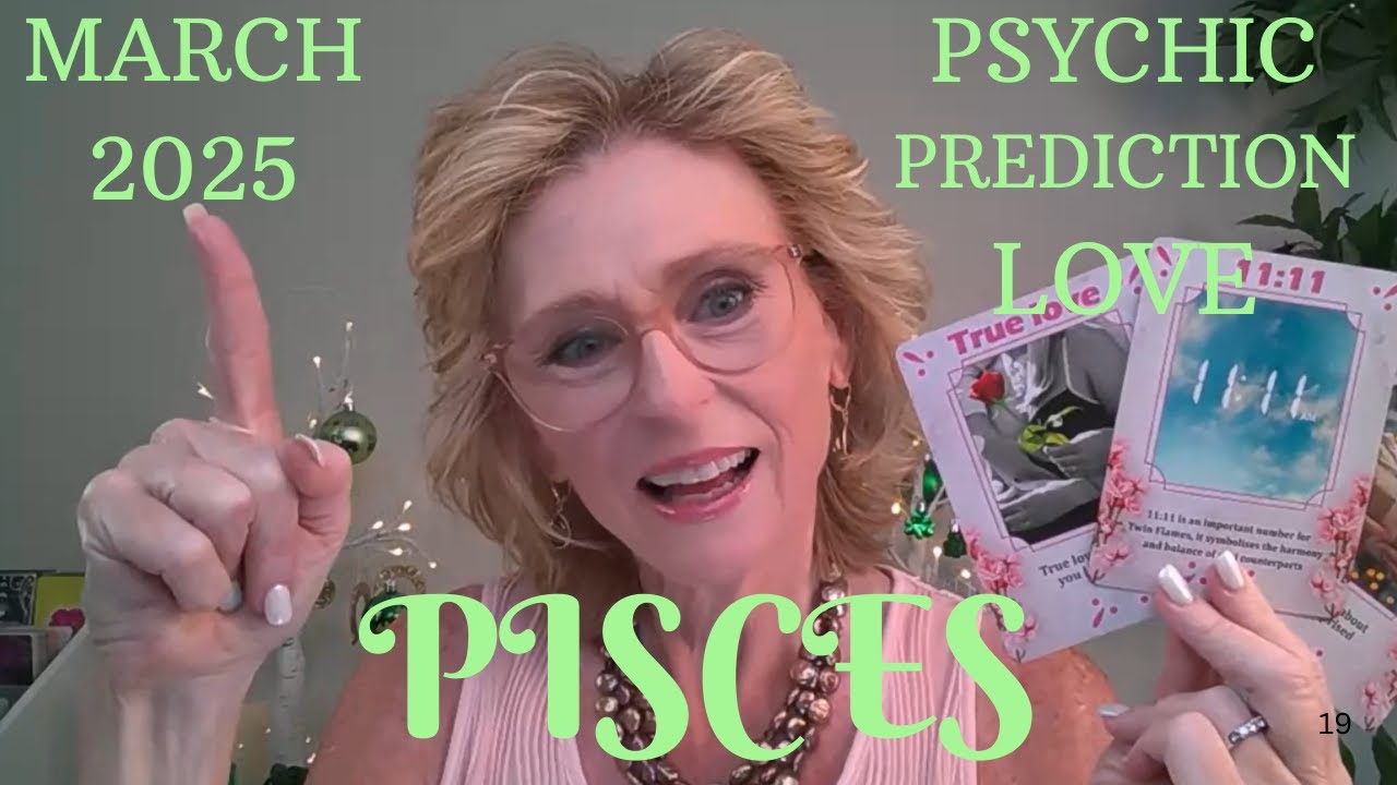 PISCES ♓I'M FALLING FOR YOU! 😁THERE'S ONLY YOU🙏📞 PISCES LOVE TAROT MARCH 2025