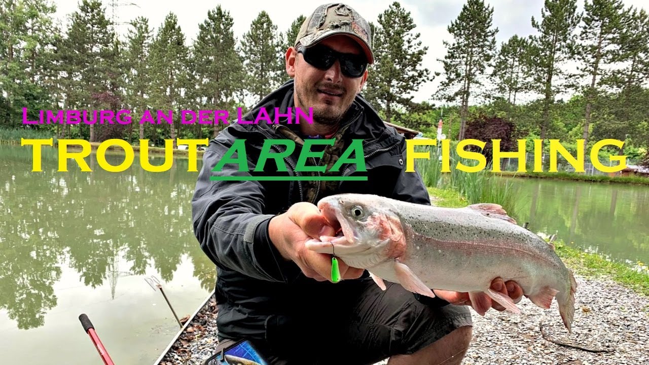 TROUT AREA FISHING Limburg/Linter bei John Huston Forelle Teich angeln