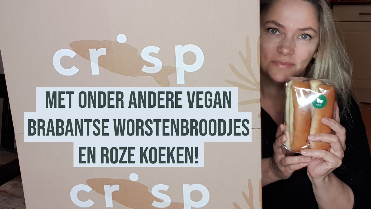 Shoplog: CRISP bestelling met o.a. vegan Brabantse worstenbroodjes en en korting voor jou!
