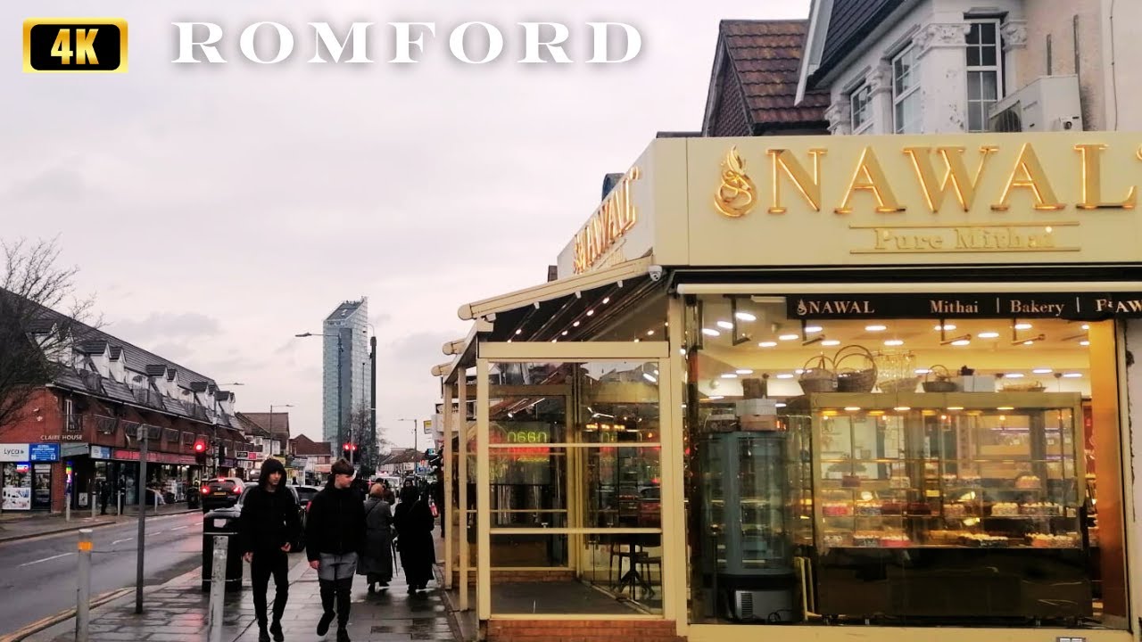 Romford Walking Tour, Historic Market, Shopping & East London Vibes 🇬🇧