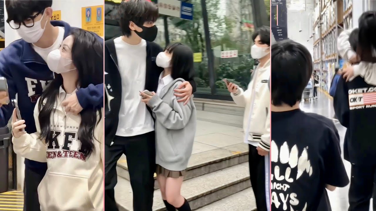 Caring And Protective Boyfriend|Kawaii Young Couple❤️&zwj;🔥