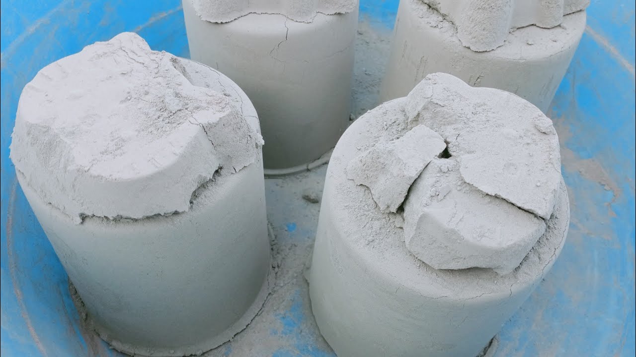 ASMR: Pure Cement 💖 Crumbling into Tub#asmrcommunity #puresoft#softness