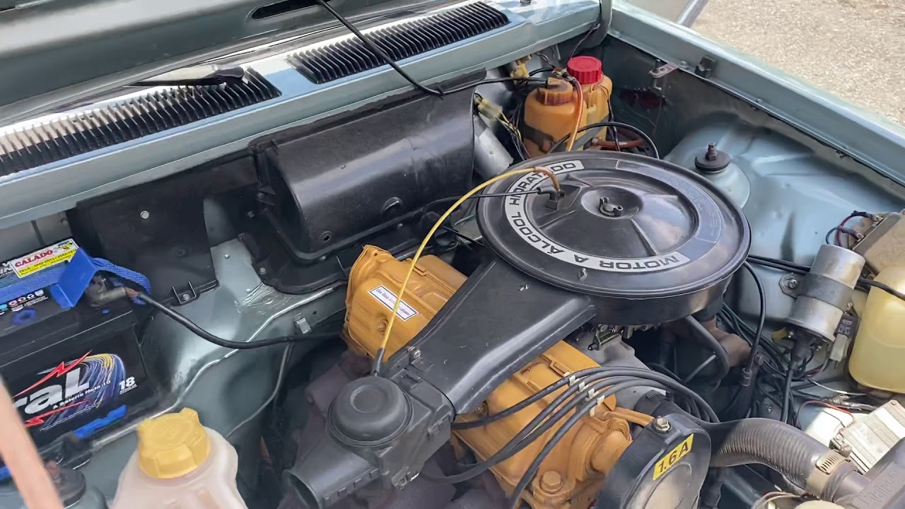 Funcionamento do motor 1.6 álcool Chevette 1983