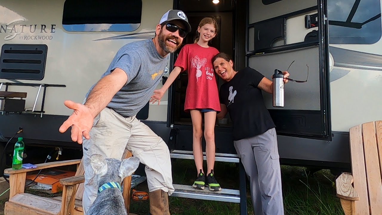 Official Tour Of Our New Camper We're Going To Live In At The NEW Farm!!