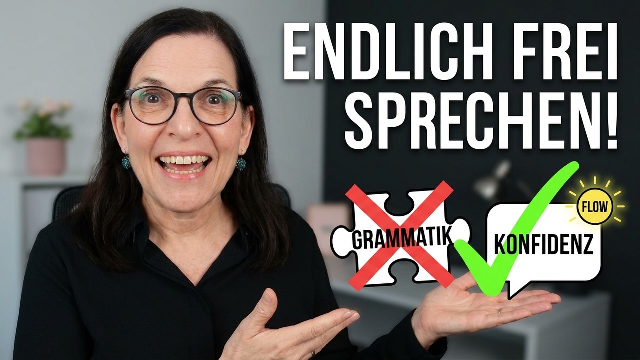 Du bist blockiert beim Sprechen? NICHT wegen deiner Grammatik!