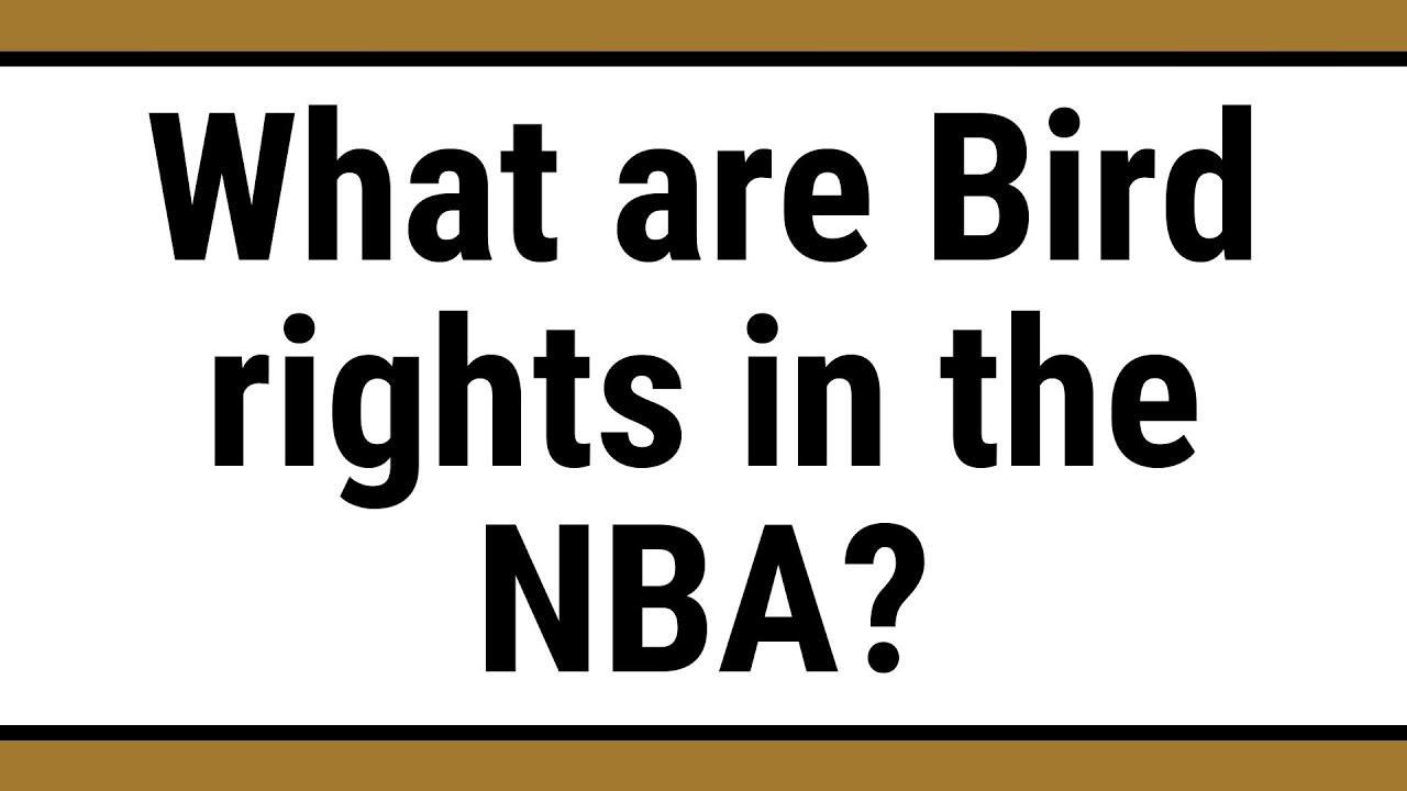 What are Bird rights in the NBA?