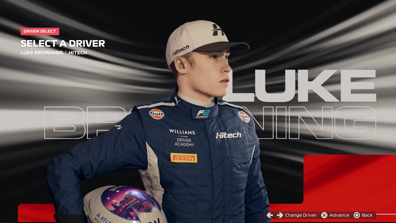 F1 25 [F2 2025] - Luke Browning 🇬🇧 at Suzuka