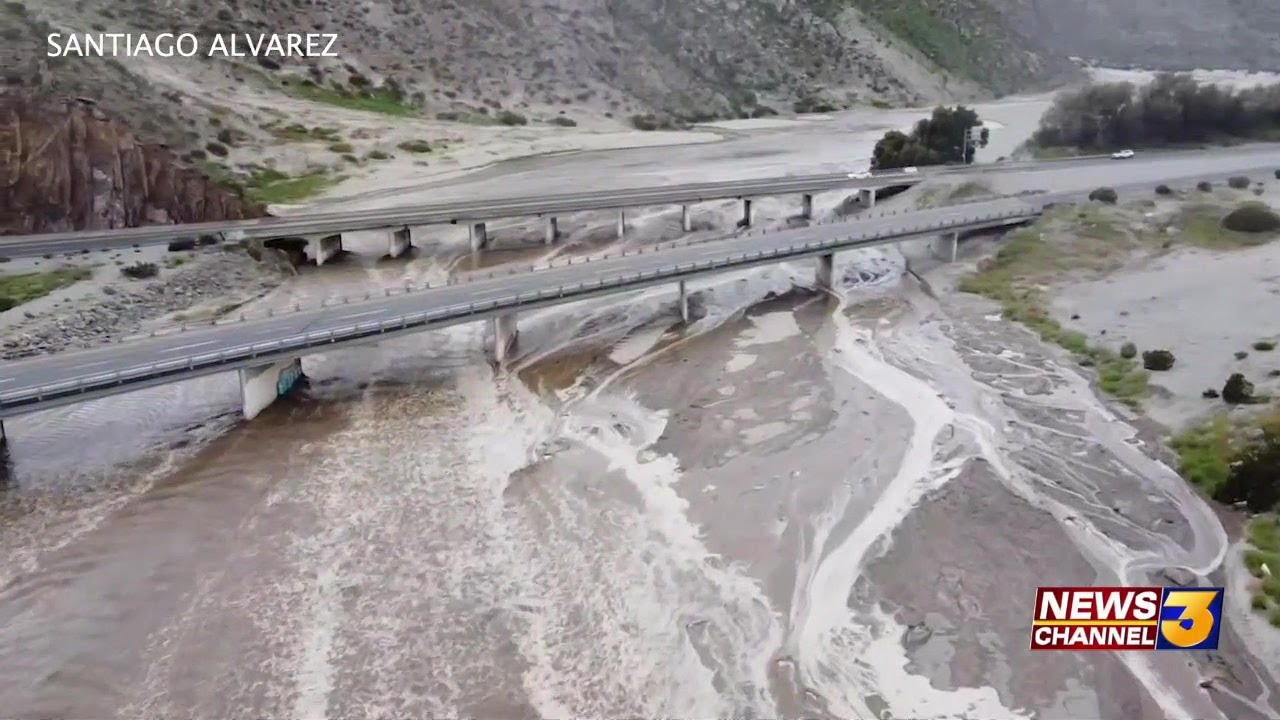 Mountain runoff causes major flooding, road closures on Valley floor