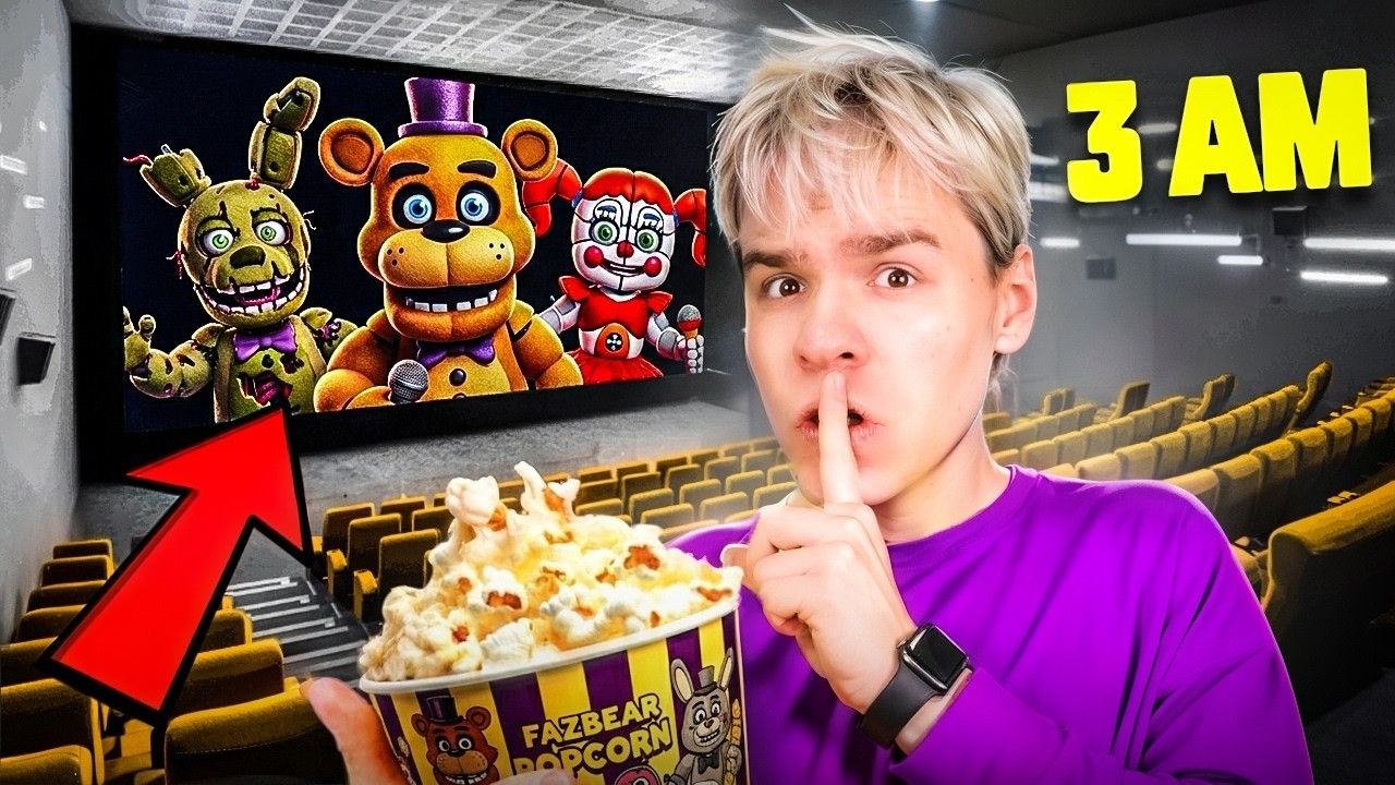 NUNCA VEAS TODAS LAS PELÍCULAS DE FIVE NIGHTS AT FREDDY'S A LAS 3 DE LA MAÑANA!!