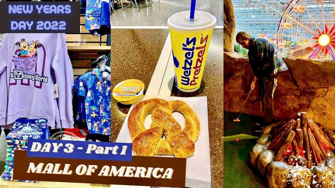 MALL OF AMERICA 2022 | Day 3 | Shopping, Mini Golf, Fly Over America & More | Part 1