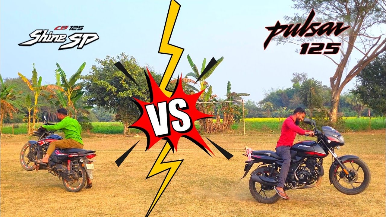 Pulsar 125 vs honda sp 125 who wins the race | speed test 