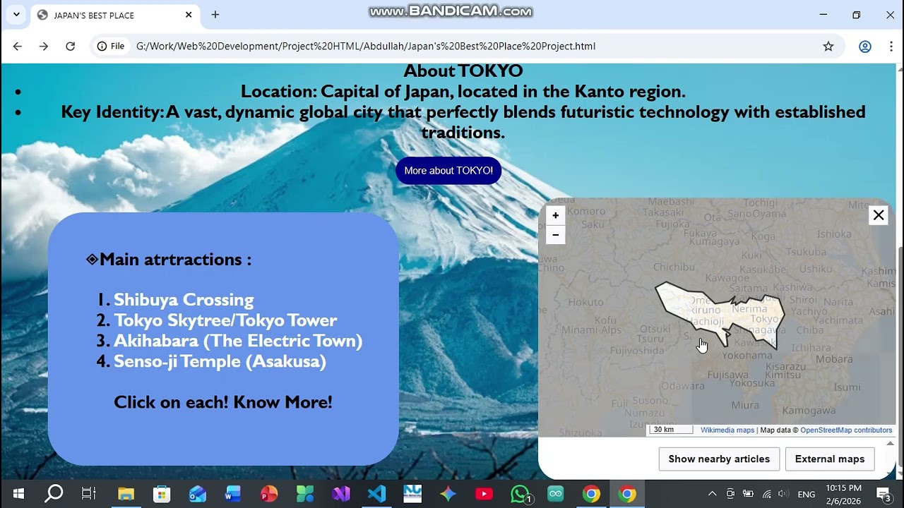My University Webpage Project