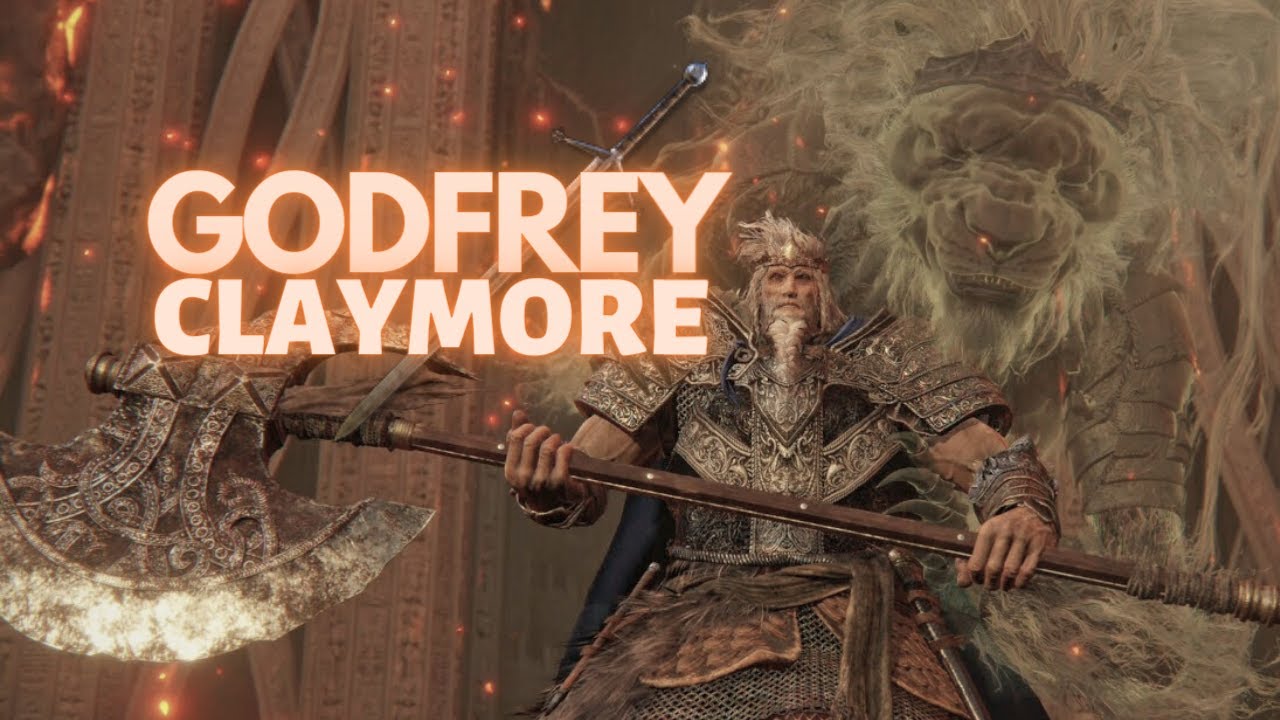 ELDEN RING - Godfrey/Hoarah Loux | Solo No Damage ft. Claymore