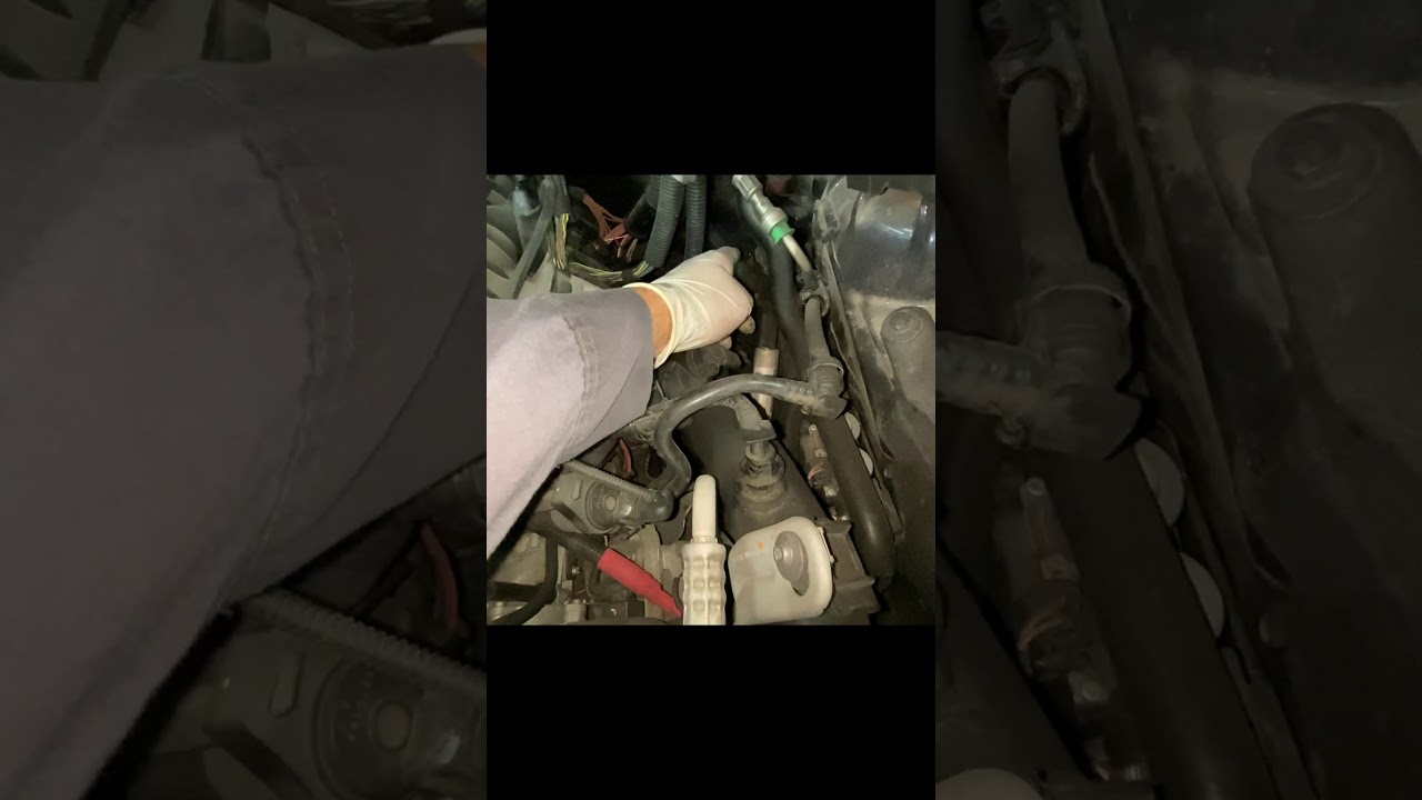 2013 BMW X6 A/C compressor removal