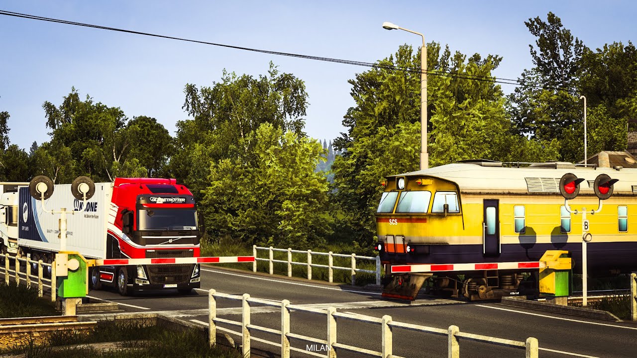 Real Train Sounds - Euro Truck Simulator 2 Mod