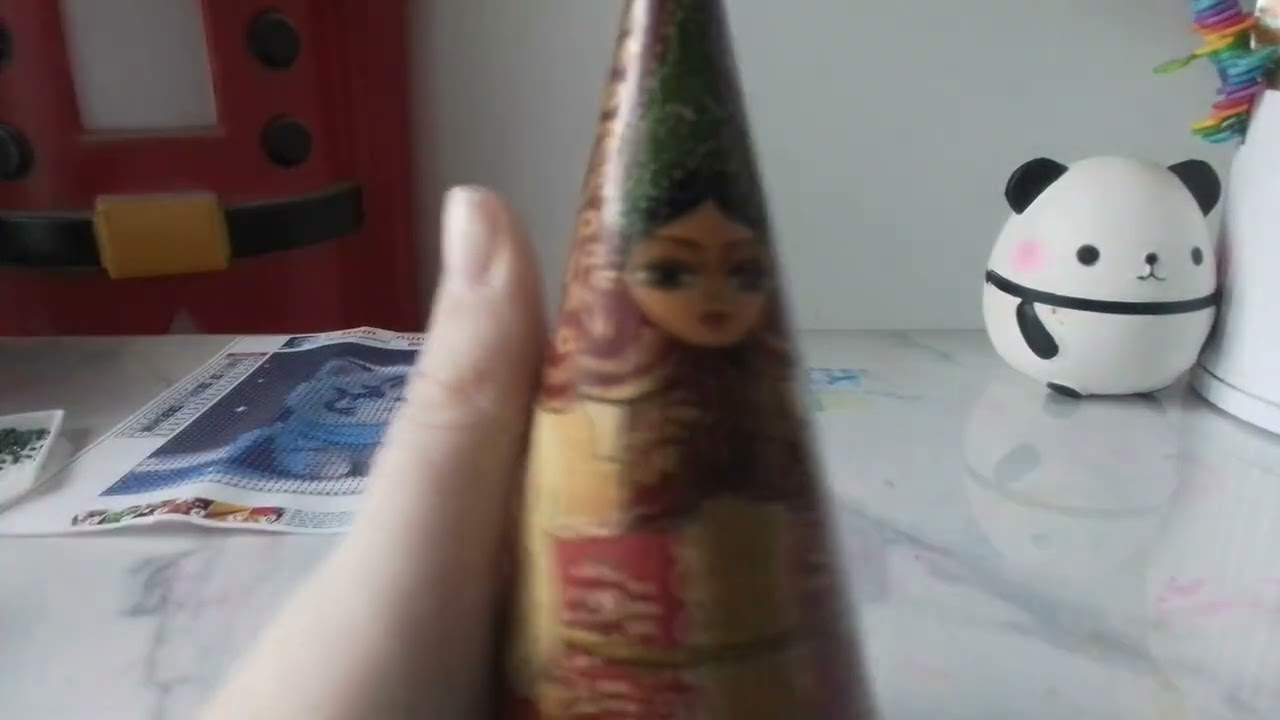 Cone nesting doll set brought to Australia from Russia
