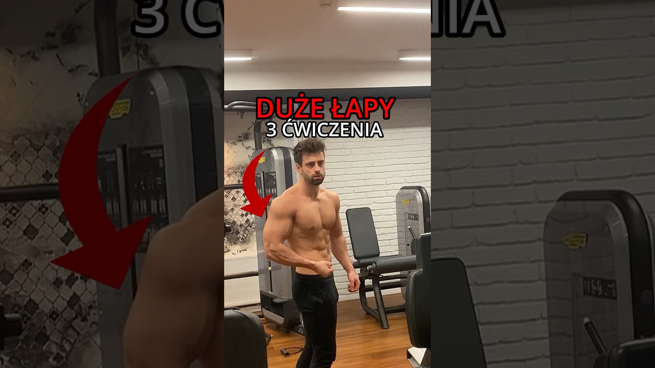 3 ćwiczenia na obw&oacute;d ramion - triceps, biceps #biceps #triceps #siłownia