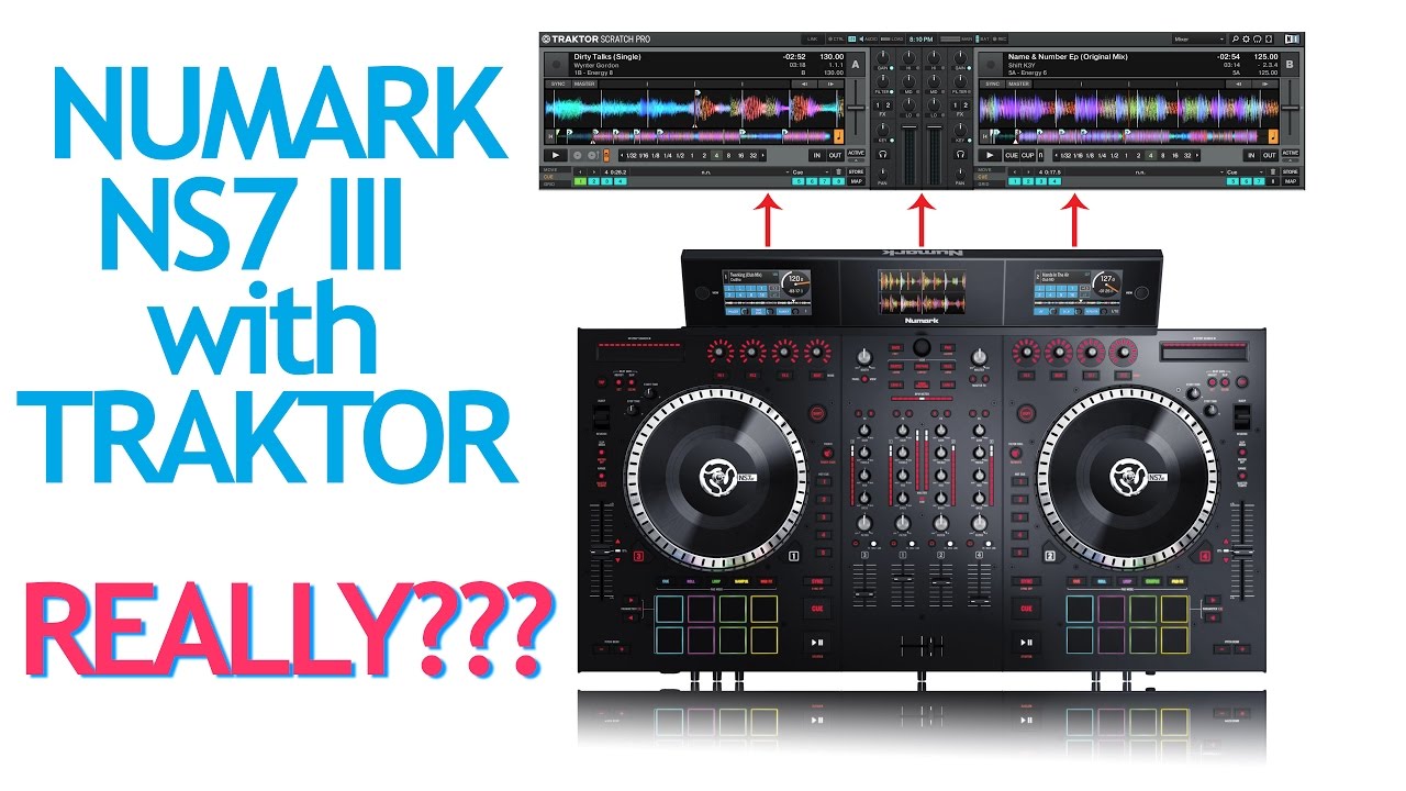 UPDATE: Numark NS7 III Traktor Mapping