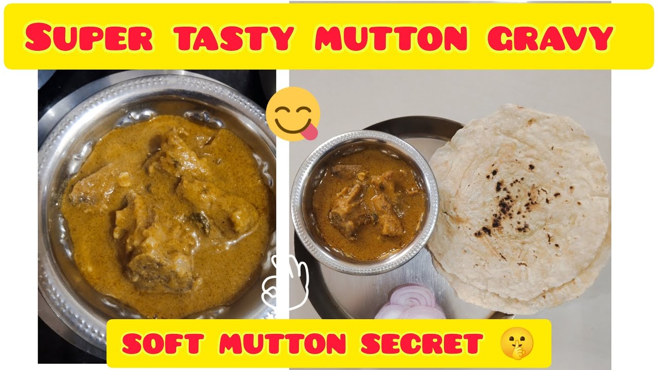 Secret Tip for Soft Mutton Gravy 🤫 | Hotel Style Taste at Home