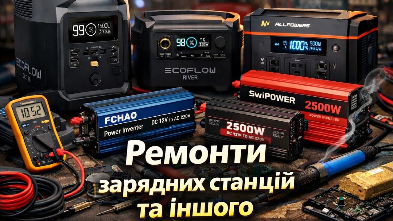 Ecoflow Delta | Ремонт силової електроніки⚡️🔥👍