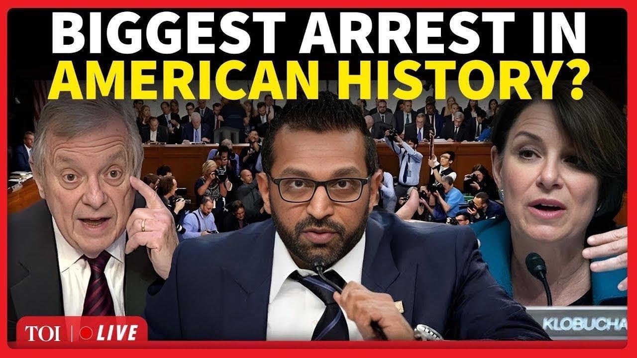 Biggest Arrest In American History? Kash Patel SHOCKS Americans In Senate Clash | US News Today